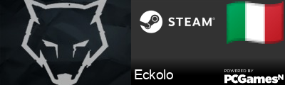 Eckolo Steam Signature