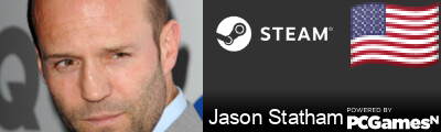 Jason Statham Steam Signature