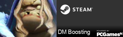 DM Boosting Steam Signature