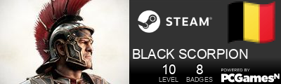 BLACK SCORPION Steam Signature