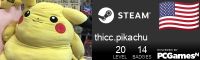 thicc.pikachu Steam Signature