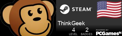 ThinkGeek Steam Signature