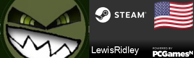 LewisRidley Steam Signature