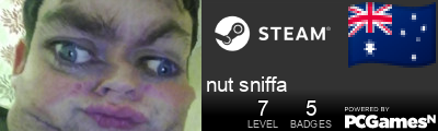 nut sniffa Steam Signature