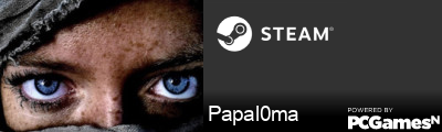 Papal0ma Steam Signature