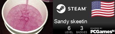 Sandy skeetin Steam Signature