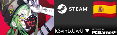 k3vintxUwU ♥ Steam Signature