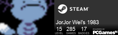 JorJor Wel's 1983 Steam Signature