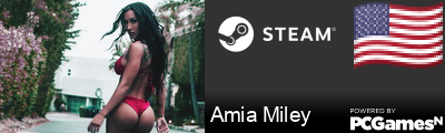 Amia Miley Steam Signature