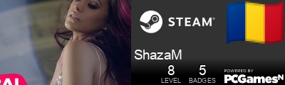 ShazaM Steam Signature