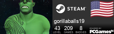 gorillaballs19 Steam Signature