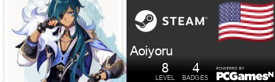 Aoiyoru Steam Signature