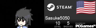 Sasuke5050 Steam Signature