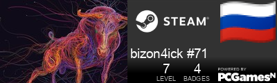 bizon4ick #71 Steam Signature