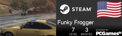 Funky Frogger Steam Signature