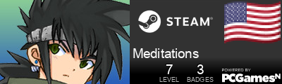 Meditations Steam Signature