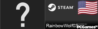RainbowWolf03 Steam Signature