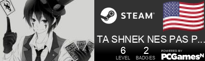 TA SHNEK NES PAS POTABLE Steam Signature