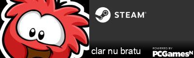 clar nu bratu Steam Signature