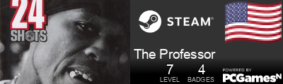 The Professor Steam Signature