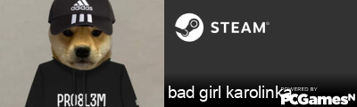 bad girl karolinka Steam Signature