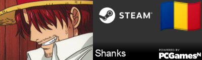 Shanks Steam Signature