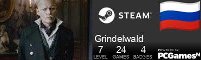 Grindelwald Steam Signature