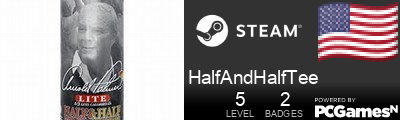HalfAndHalfTee Steam Signature