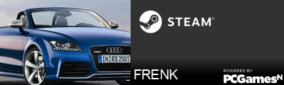 FRENK Steam Signature