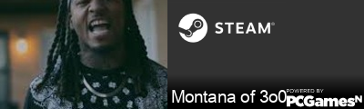 Montana of 3o0 Steam Signature
