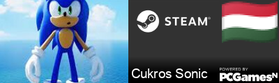 Cukros Sonic Steam Signature