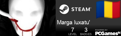 Marga luxatu' Steam Signature