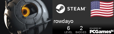 rowdayo Steam Signature