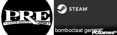 bomboclaat general Steam Signature