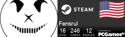 Fensrul Steam Signature