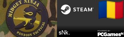 sNk. Steam Signature