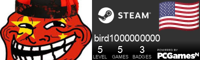 bird1000000000 Steam Signature