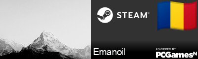 Emanoil Steam Signature