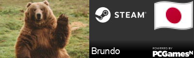 Brundo Steam Signature