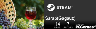Sarap(Gagauz) Steam Signature
