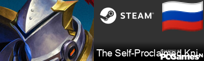 The Self-Proclaimed Knight Steam Signature