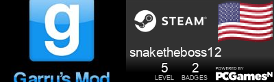 snaketheboss12 Steam Signature