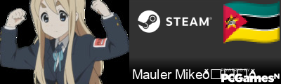 Mauler Mike𐂃𐂃𐂃𐂃𐂃 Steam Signature