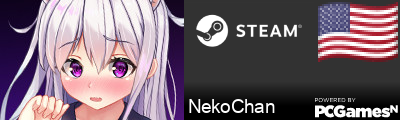 NekoChan Steam Signature