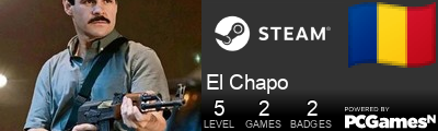 El Chapo Steam Signature