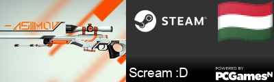 Scream :D Steam Signature