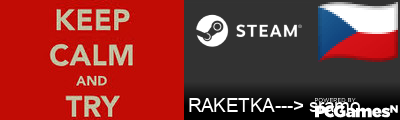 RAKETKA---> sramo Steam Signature