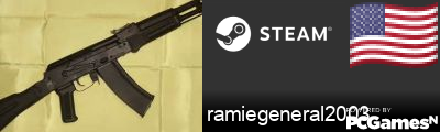 ramiegeneral2003 Steam Signature