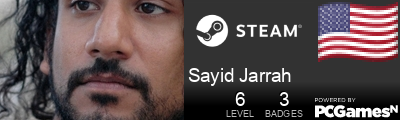 Sayid Jarrah Steam Signature