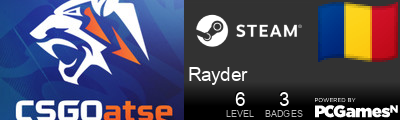 Rayder Steam Signature